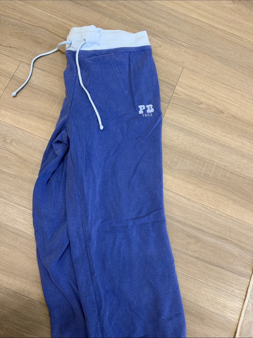 Blue Playboy 1953 Lounge Pants with White Waistband